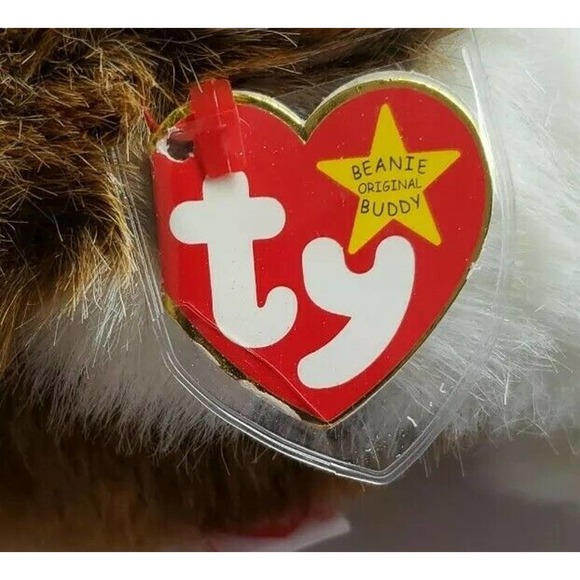 Ty Beanie Buddy "Stretch" the Ostrich 1998 – Retired – MWMT – Rare Classic - Picture 3 of 8